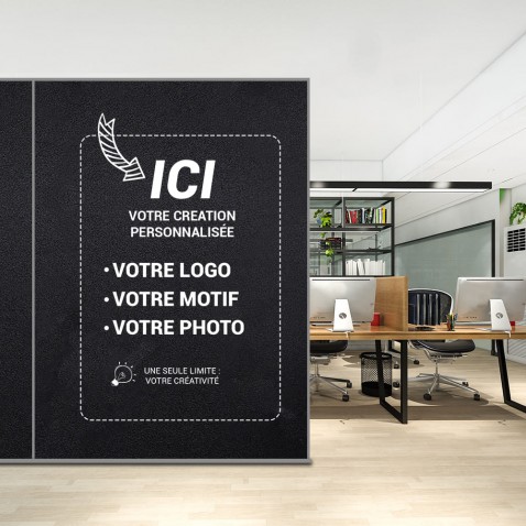 Revêtement adhésif personnalisé noir mat