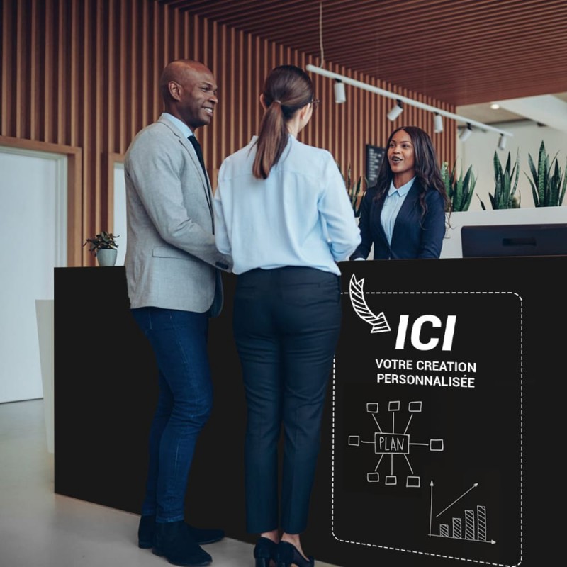 Tableau noir adhésif personnalisé