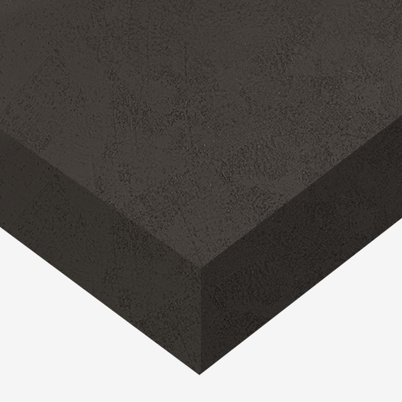 Papier peint adhésif effet crépi gris foncé Eco