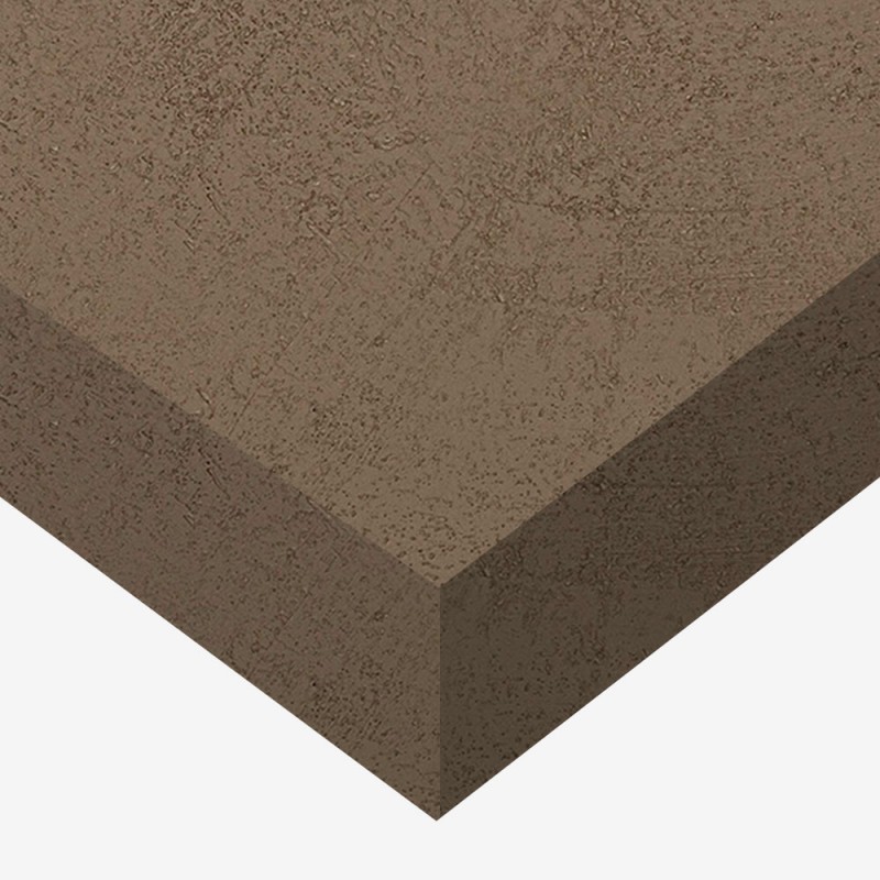 Papier peint adhésif effet crépi taupe Eco