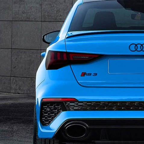 Film pour phare teinté gris foncé haute finition