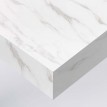 Rouleau adhésif effet marbre blanc et gris