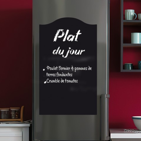 Sticker ardoise panneau haut