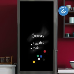 Sticker ardoise pour frigo partie haute