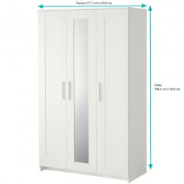 Revêtement adhésif pour armoire ikea Brimnes