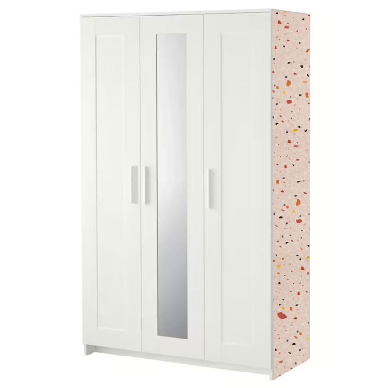 Revêtement adhésif pour armoire ikea Brimnes