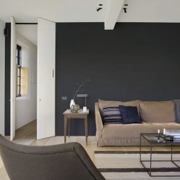 Papier peint autocollant gris mat Eco