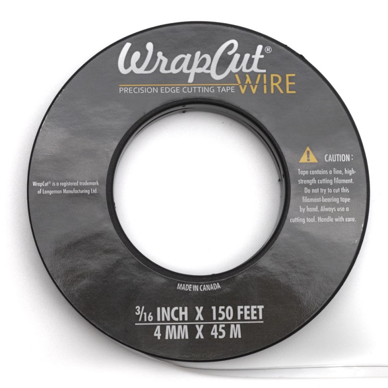 Fil de découpe épais pour revêtement adhésif