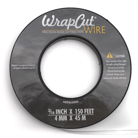 Fil de découpe épais pour revêtement adhésif