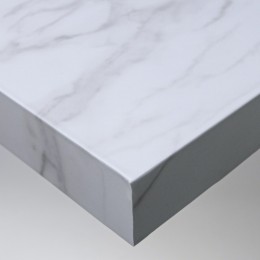 Rouleau adhésif effet marbre blanc délavé mat Eco