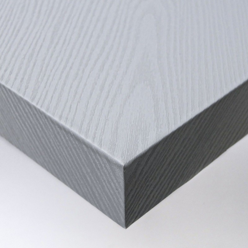 Papier adhésif imitation bois d'ébène gris Eco