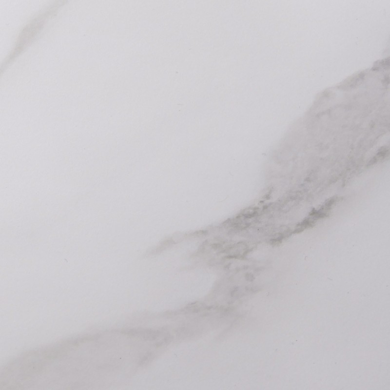 VEELIKE Film Adhésif Aspect Marbre Blanc Doré Film Marbre Plan De