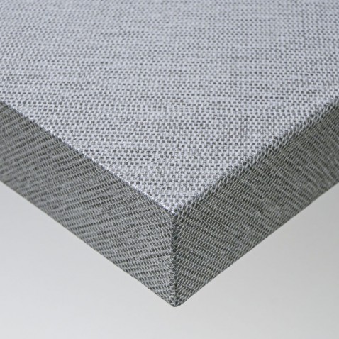 Revêtement mural tissage argent métallisé