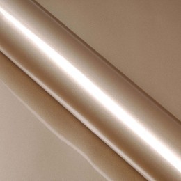 Covering beige brillant métallisé pour toutes surfaces - Haute finition 