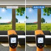 Film solaire pour double vitrage bon compromis - bleu clair