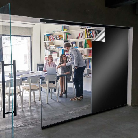 Film occultant à effet miroir pour fenêtre