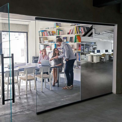 Film occultant à effet miroir pour fenêtre