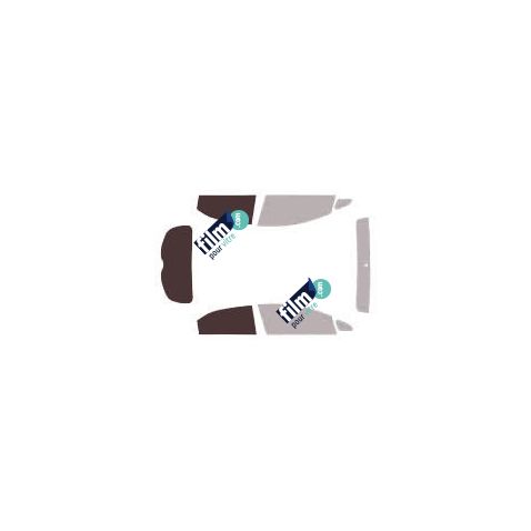 Kit film solaire Kia Rio (3) 5 portes (2011 - 2017)