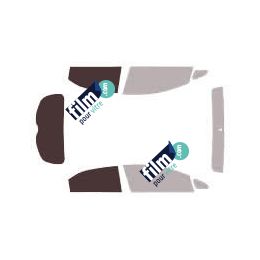 Kit film solaire Kia Rio (3) 5 portes (2011 - 2017)