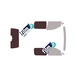 Kit film solaire prédécoupé Volkswagen Caddy (5) utilitaire 4/5 portes (depuis 2021) 2 vitres fixes et hayon