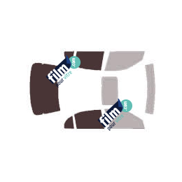 Kit film solaire prédécoupé Acura EL berline 4 portes (2001 - 2005)