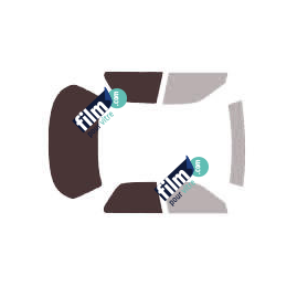 Kit film solaire prédécoupé Acura Integra (2) berline 4 portes (1989 - 1993)