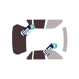 Kit film solaire prédécoupé Acura Legend (1) berline 4 portes (1986 - 1990)