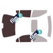 Kit film solaire prédécoupé Acura TL (2) berline 4 portes (1999 - 2003)