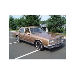Kit film solaire prédécoupé Chevrolet Caprice (3) berline 4 portes (1977 - 1990)