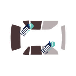 Kit film solaire prédécoupé Chevrolet Cavalier (2) berline 4 portes (1988 - 1994)