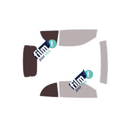 Kit film solaire prédécoupé Chevrolet Cavalier (3) cabriolet 2 portes (1995 - 2005)