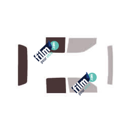 Kit film solaire prédécoupé Chevrolet Colorado (1) Crew cab pick-up 4 portes (2001 - 2012)