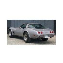 Kit film solaire prédécoupé Chevrolet Corvette (3) C3 coupe 2 portes (1978 - 1982)