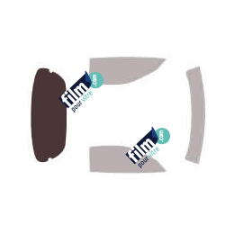 Kit film solaire prédécoupé Chevrolet Corvette (5) C5 coupe 2 portes (1999 - 2004)