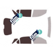 Kit film solaire prédécoupé Chevrolet Equinox (2) hayon 5 portes (2010 - 2017)