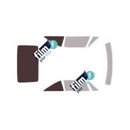 Kit film solaire prédécoupé Chevrolet Impala (4) coupé 2 portes (1965 - 1970)