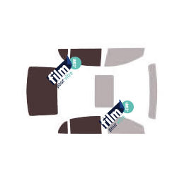 Kit film solaire prédécoupé Chevrolet Malibu (7) berline 4 portes (2008 - 2012)