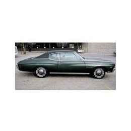 Kit film solaire prédécoupé Chevrolet Malibu (2) coupé 2 portes (1968 - 1972)