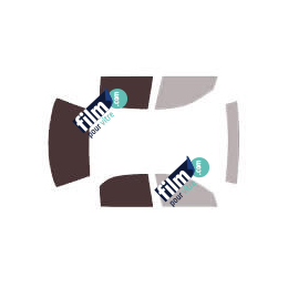 Kit film solaire prédécoupé Chevrolet Metro (1) berline 4 portes (1998 - 2001) phase 2