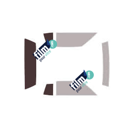 Kit film solaire prédécoupé Chevrolet Monte-Carlo (4) coupé 2 portes (1981 - 1988)