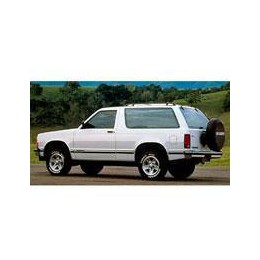 Kit film solaire prédécoupé Chevrolet S-10 Blazer (1) hayon 3 portes (1983 - 1994)