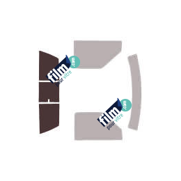 Kit film solaire prédécoupé Chevrolet S-10 (2) Simple Cab pick-up 2 portes (1994 - 2004)