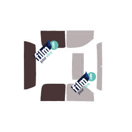 Kit film solaire prédécoupé Chevrolet Silverado (2) Crew Cab pick-up 4 portes (2007 - 2013)