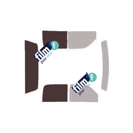 Kit film solaire prédécoupé Chevrolet Silverado (2) Crew Cab Classic pick-up 4 portes (2007 - 2013)