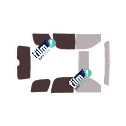 Kit film solaire prédécoupé Chevrolet Tahoe (3) court hayon 5 portes (2007 - 2014)