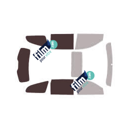 Kit film solaire prédécoupé Chevrolet Traverse (2) hayon 5 portes (2009 - 2017)