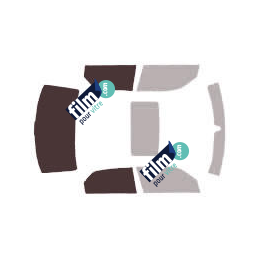 Kit film solaire prédécoupé Chrysler 300 C berline 4 portes (2005 - 2011)