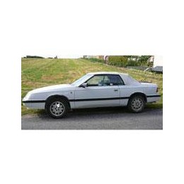 Kit film solaire prédécoupé Chrysler LeBaron cabriolet 2 portes (1989 - 1995)