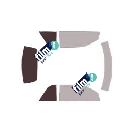 Kit film solaire prédécoupé Chrysler Sebring (2) cabriolet 2 portes (2001 - 2007)