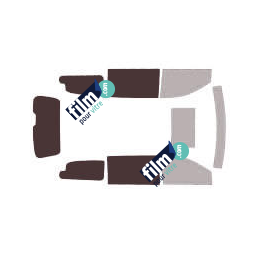 Kit film solaire prédécoupé Chrysler Town & Country long 5 portes (2008 - 2016)